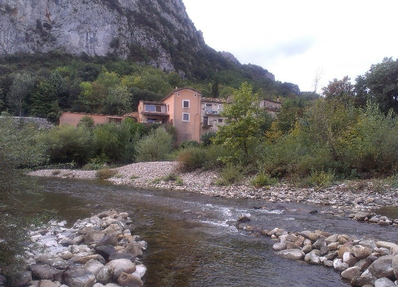 Gardon River at Anduze by our lovely campsite Le Pradal