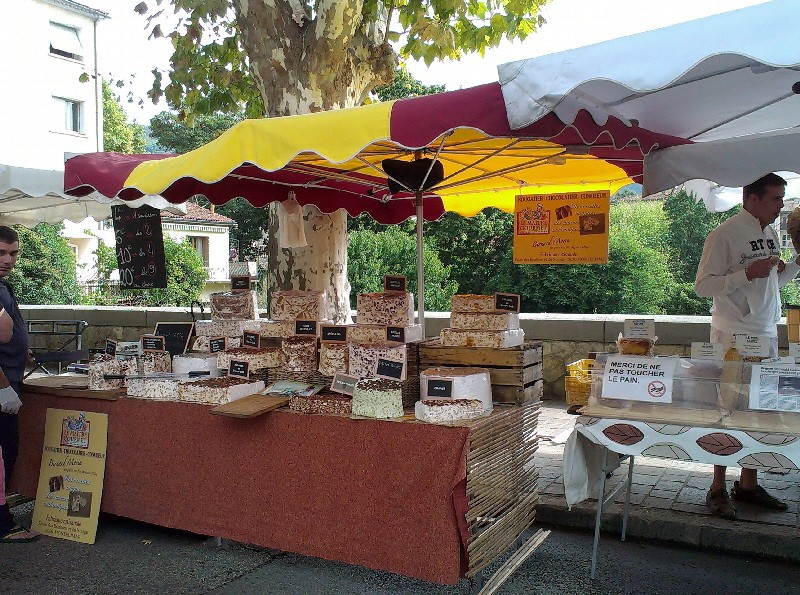 market in St Jean du Gard