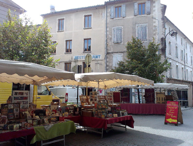 market in St Jean du Gard