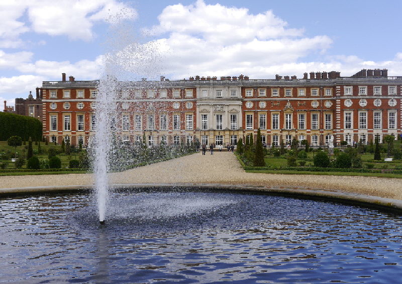 Hampton Court  - from the formal gardens