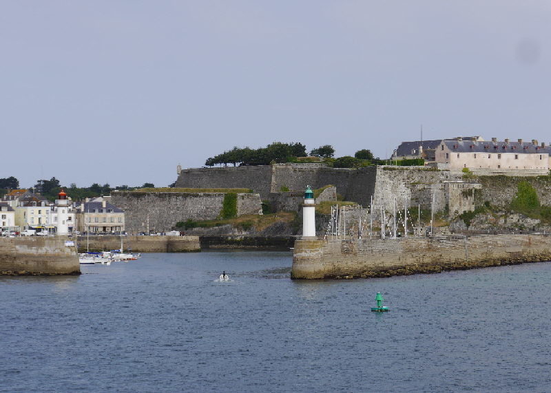 Coming into Le Palais on Belle Ile