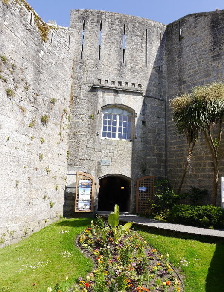 Concarneau walled town - inside the ancient walls