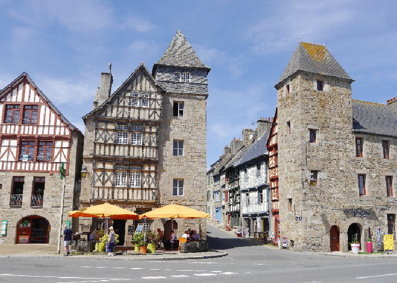 Tréguier superbly preserved and restored old town