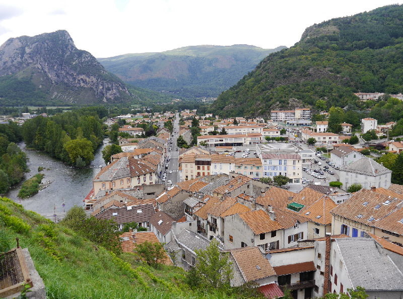 Tarascon-sur-Ariege superb views from the top of the old town