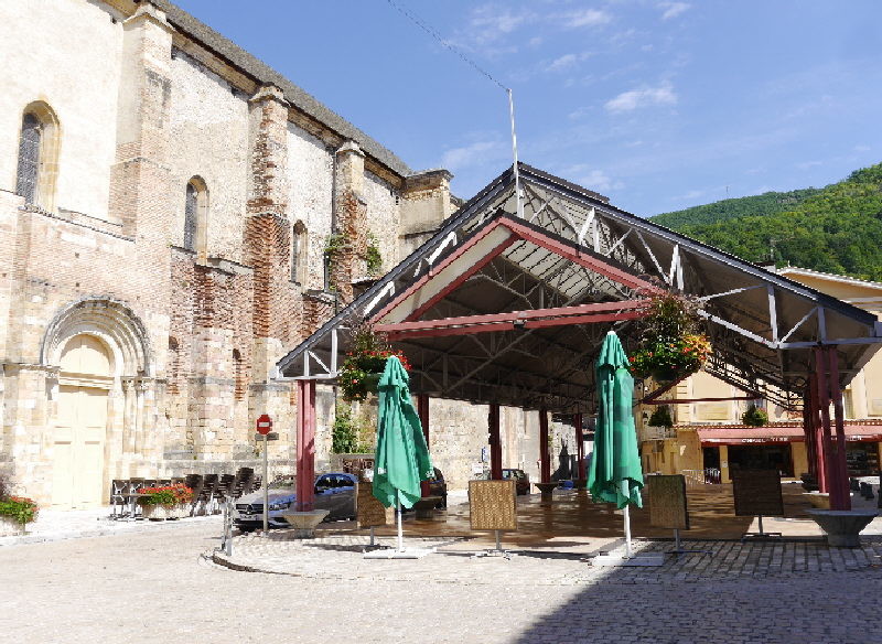 Foix open market place