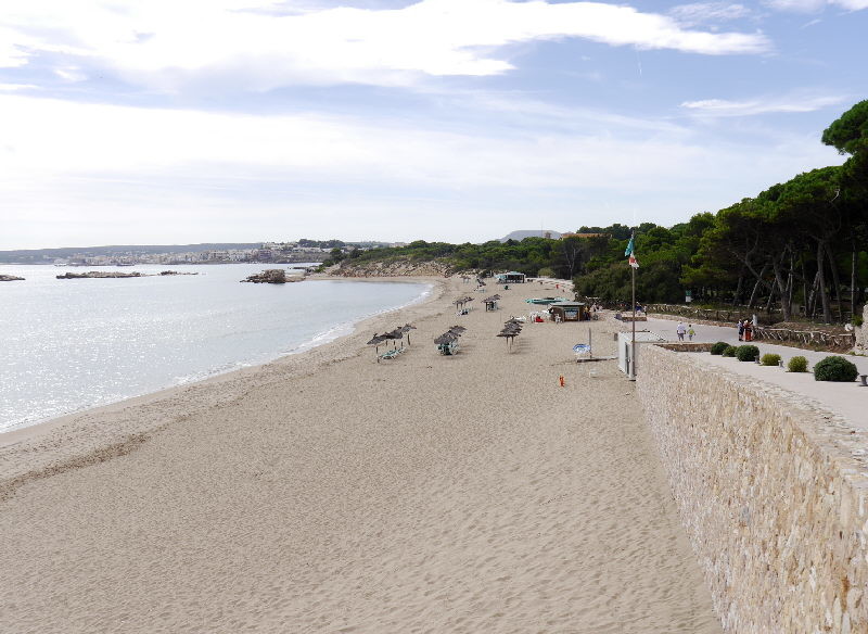 The beach at Marti d'Empuries - next time I'll take swimming things with me
