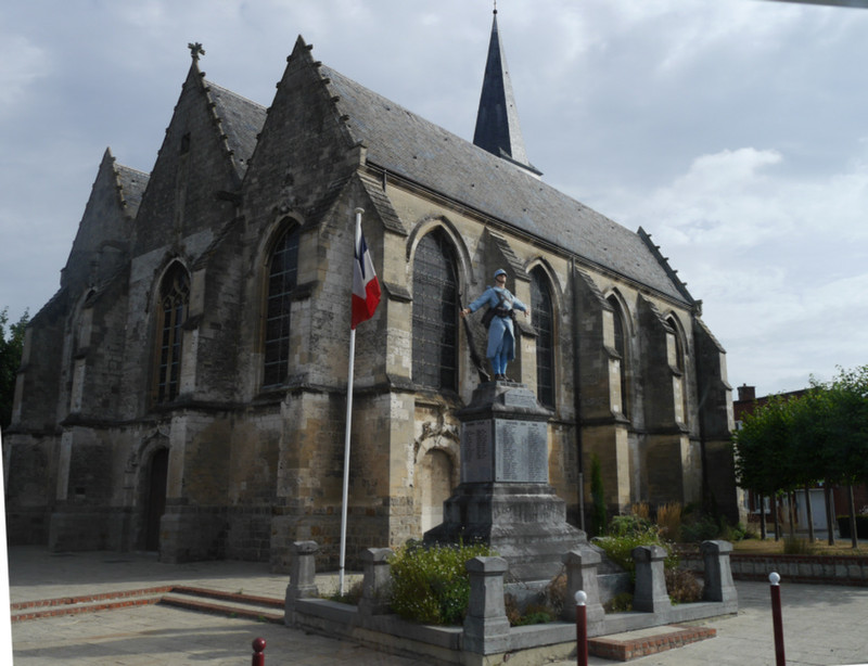 A church near Arras