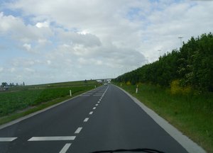 Rain has stopped but Belgium is still Very flat 