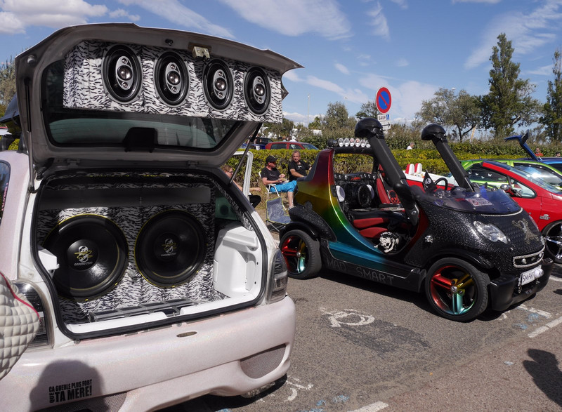custom car show Cap d'Agde'