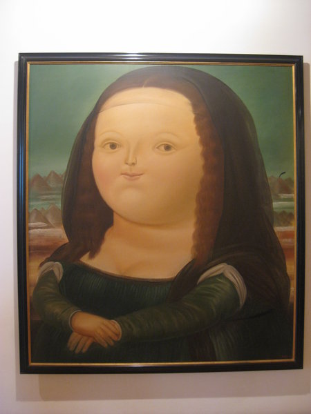 Mona Lisa - Botero style