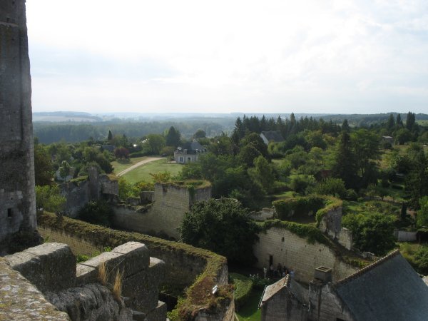 Loches citadel ruins
