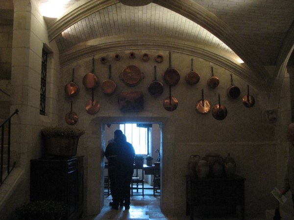 Chateau Chenonceau kitchen