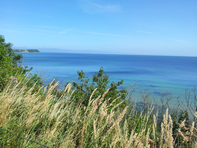 Coastal view from Juliusruh towards Kap Arkona