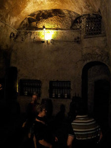 Wine cellar to nearby convent