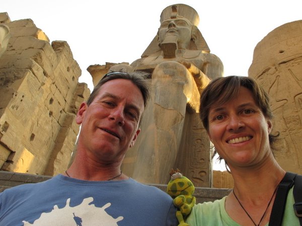 The crew, Luxor Temple
