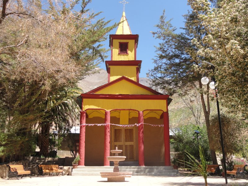 Alcohuaz village church