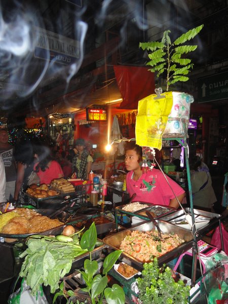 Food stall in Banglamphu