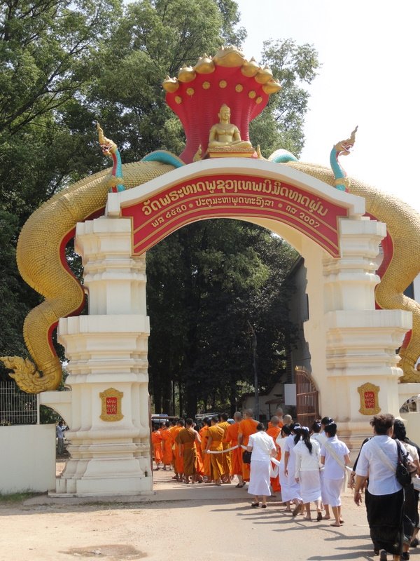 Ceremony in Vientiane