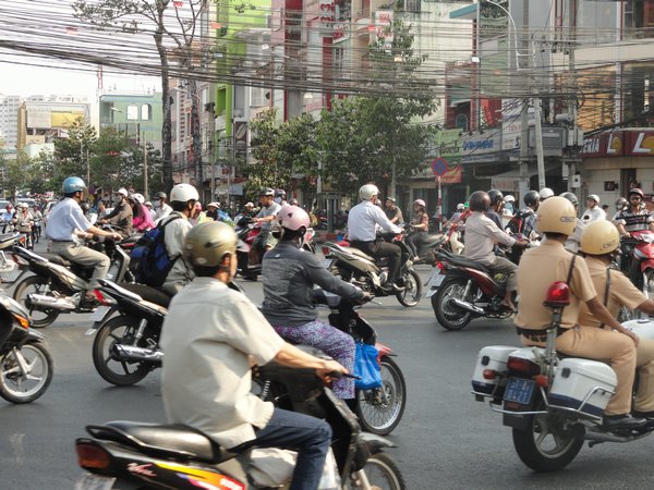 Typical Vietnam road