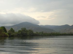 View from Kampot river