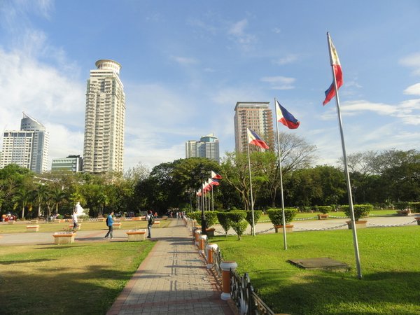 Rizal park, Manila