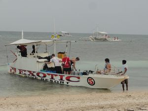 One of the Exotic dive boats 
