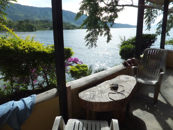 Our cottage on Lake Toba for a cool $4 a night!