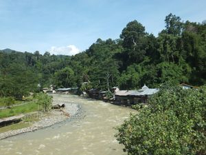 Downriver in Bukit Lawang