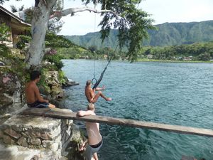 Being swingers in Lake Toba