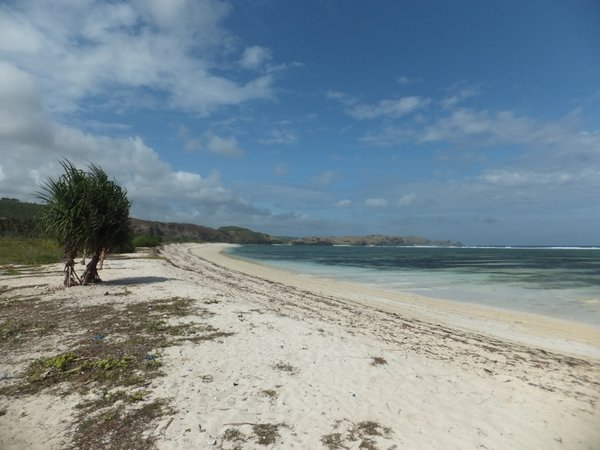 One of Lombok's many deserted beaches