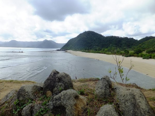 southern Lombok coastline
