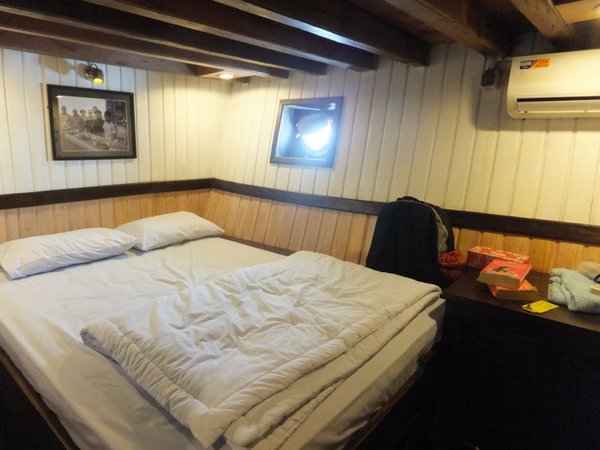 Our cabin on the live aboard