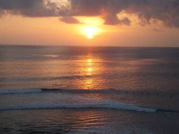 Uluwatu - the perfect end to a long day... and a long trip!