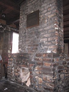 a blacksmith's fire pit