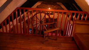 Cottage:   Spinning Wheel