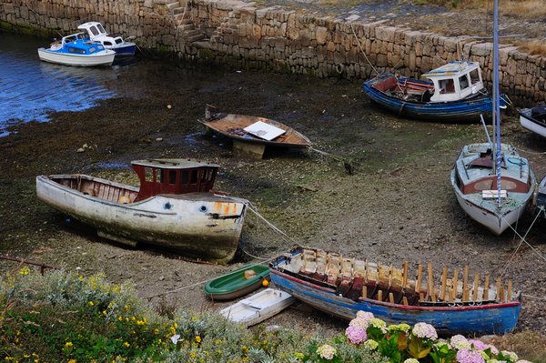 Old boats with Character