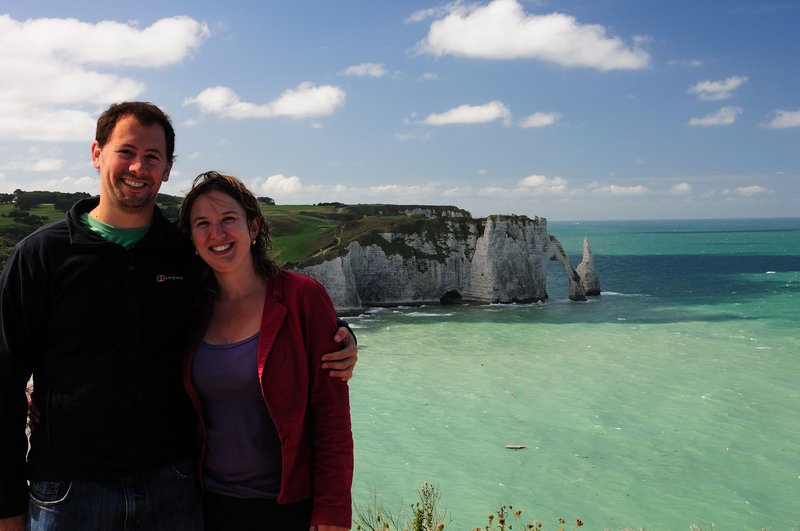 N&A at the Cliffs of Etretat