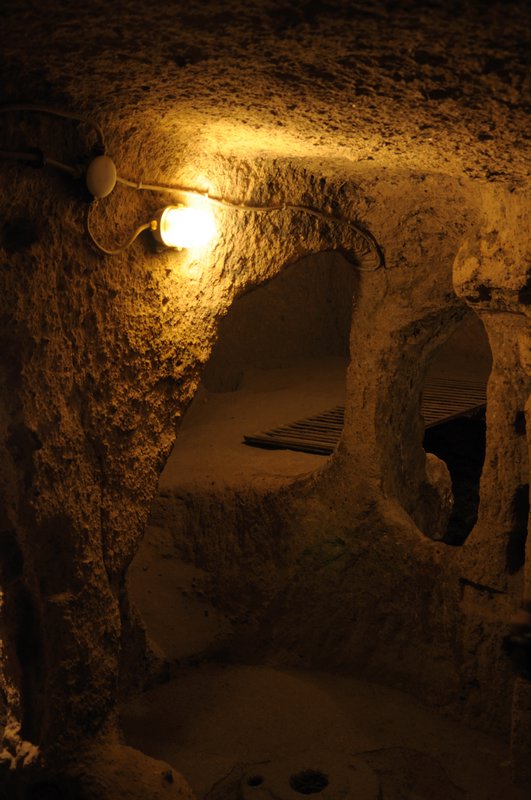 More underground chambers