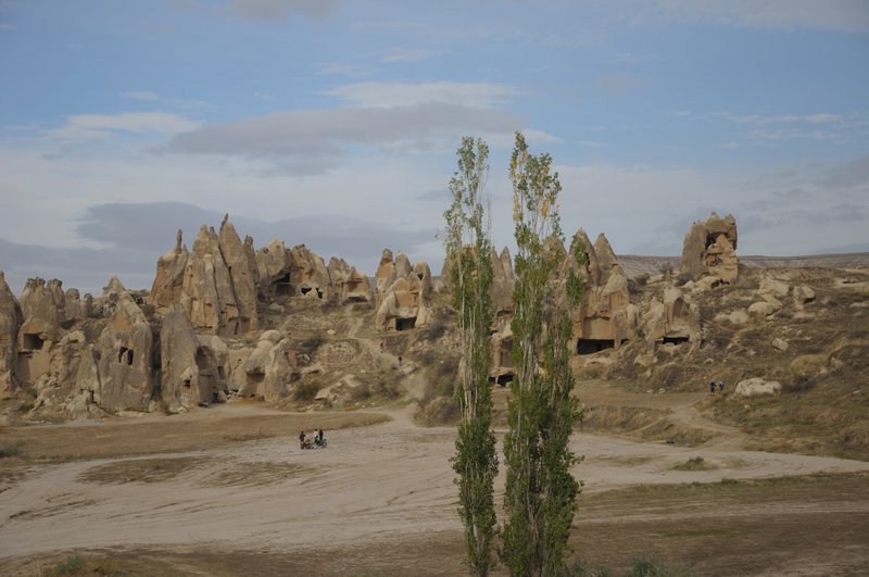 Scenery in Cappadocia