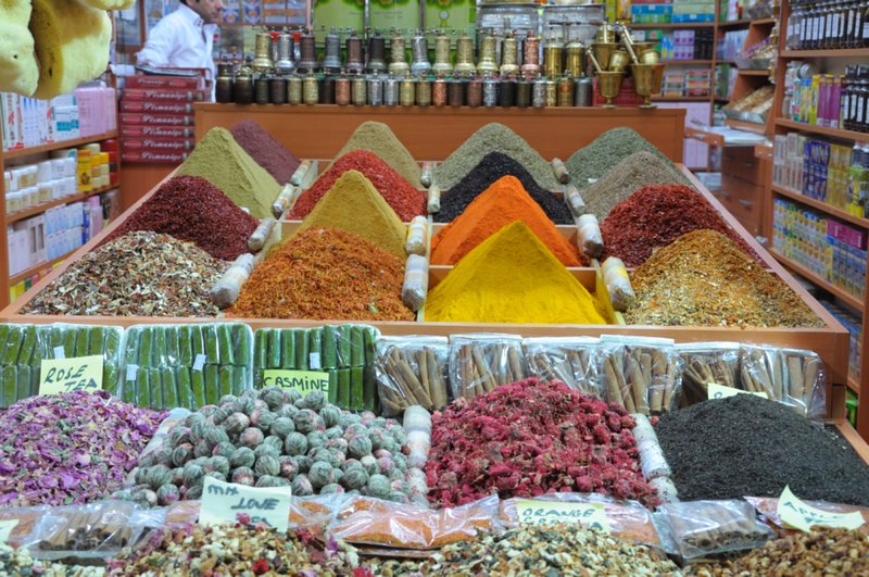 More of the lovely spice market