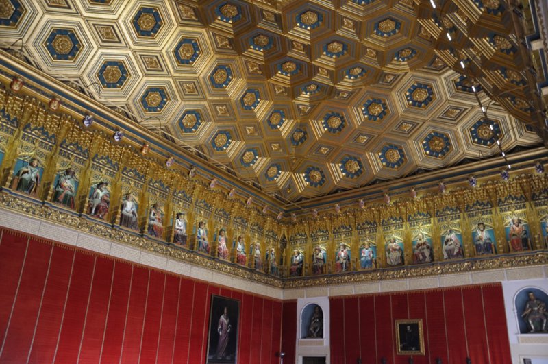 Amazing ceilings in Segovia Alcazar
