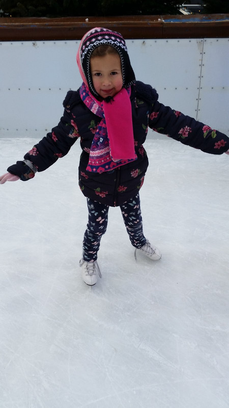 Lucy Ice Skating