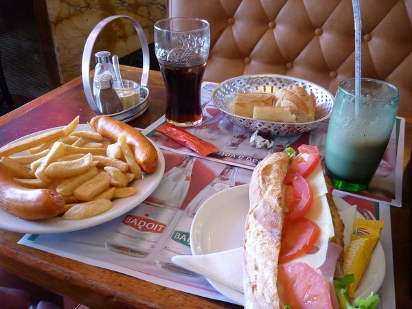 Typical French Lunch Menu