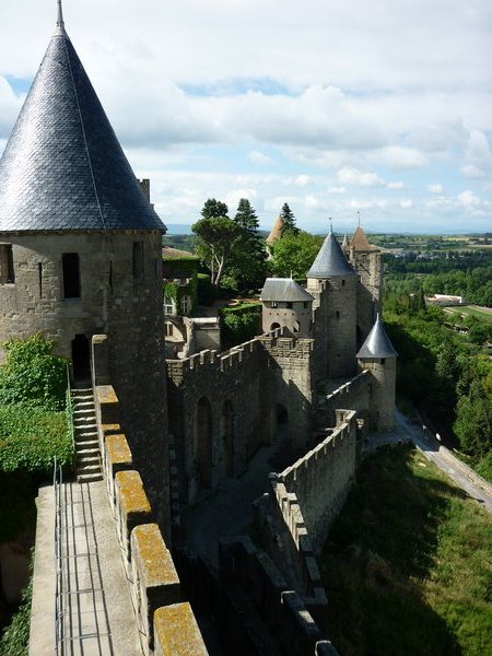 carcassone from ramparts