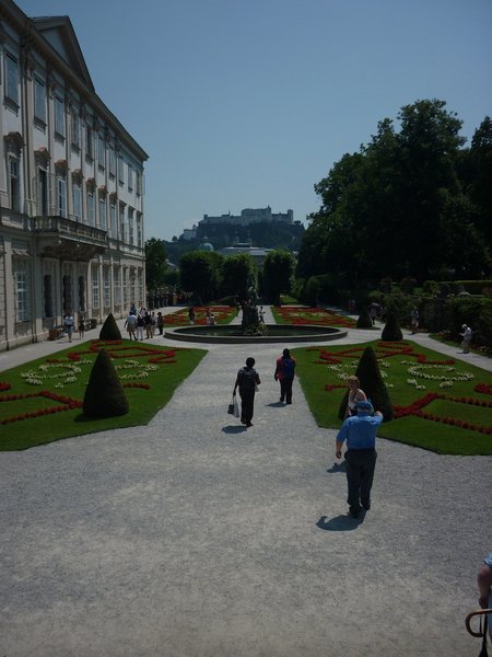 Salzburg sound of music Mirabella Gardens