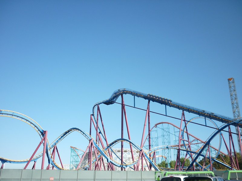 Six Flags Roller coasters