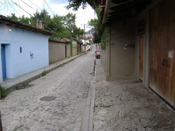 Some streets in San Cristobal