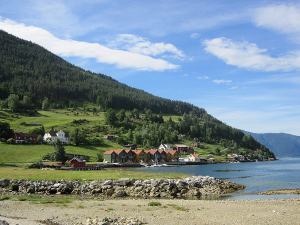 New Cottages along the Fjord