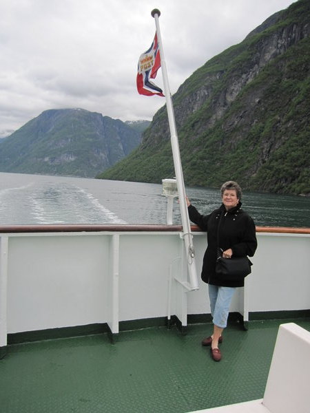 Jan with Norwegian Flag