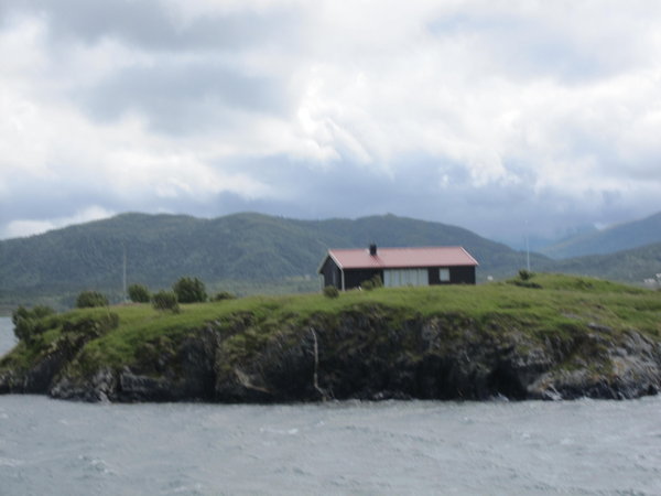 House on an island